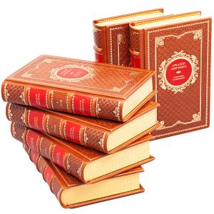 Arkady Averchenko. Collected works in 6 volumes. Gift books bound in leather