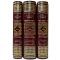 Konstantin Simonov. Collection in 3 volumes. Handmade leather-bound gift books