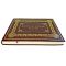 A handmade leather-bound book of the guests of honor
