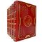 HUGO Award winners in 5 volumes. Leather-bound gift books