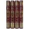 Aurelius Augustine - About the City of God in 4 volumes. Leather-bound gift books