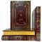 Aurelius Augustine - About the City of God in 4 volumes. Leather-bound gift books