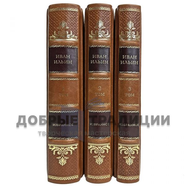 Ivan Ilyin - Favorites in 3 volumes. Gift books bound in leather