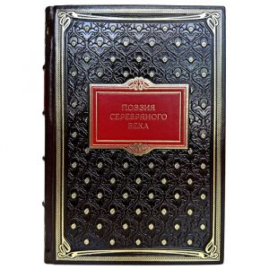Поэзия серебряного века. Подарочная книга в кожаном переплете