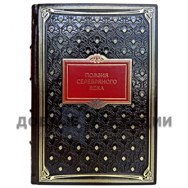 Поэзия серебряного века. Подарочная книга в кожаном переплете