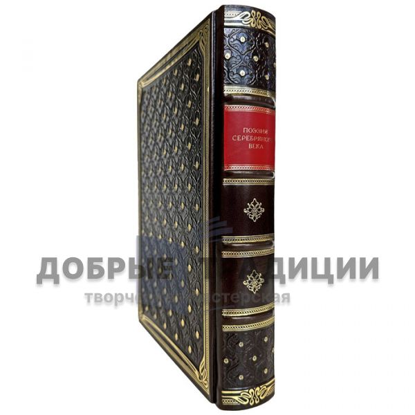 Поэзия серебряного века. Подарочная книга в кожаном переплете