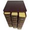 Russian money in 3 volumes. Exclusive gift books in leather binding