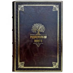 Родословная книга. Подарочная книга в кожаном переплете