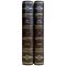 Peter Wrangel - Notes in 2 volumes. Gift books bound in leather