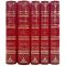 Literary Spain in 5 volumes. Leather-bound gift books