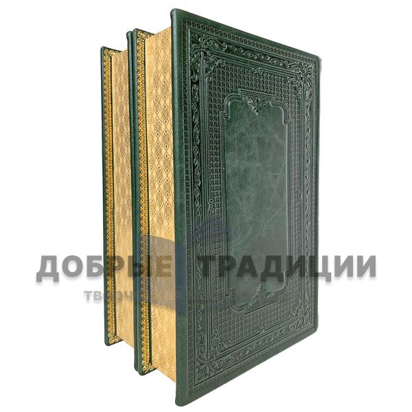 Vsevolod Krestovsky. Petersburg slums (set of 2 books). Gift books bound in leather