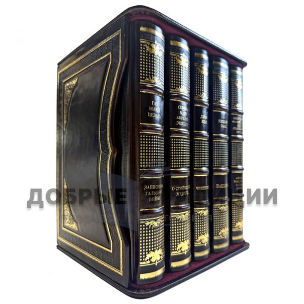 The Path of the Great: Wisdom and Destiny in 5 volumes. Leather-bound gift books