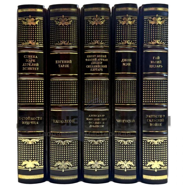 The Path of the Great: Wisdom and Destiny in 5 volumes. Leather-bound gift books