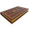The history of beer. From monasteries to sports bars. A gift book in a leather cover
