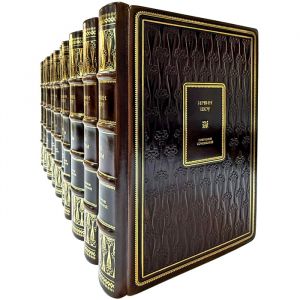 Ирвин Шоу. Собрание сочинений в 18 томах. Подарочные книги в кожаном переплете