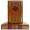 Fedor Tiutchev. Collected works in 2 volumes. Gift books bound in leather.