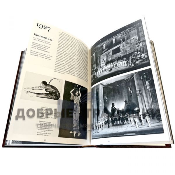 The State Academic Bolshoi Theatre of Russia. A leather-bound gift book