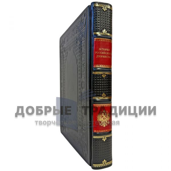 История российского дворянства. Подарочная книга в кожаном переплете