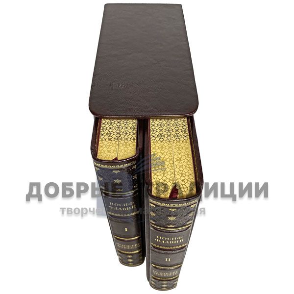  Josephus Flavius -  Jewish antiquities in 2 volumes. Gift books bound in leather