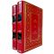 Ken Follett – World Without End in 2 volumes. Gift books in leather binding