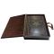 The Nine Gates to the Realm of Shadows. A handmade leather-bound book