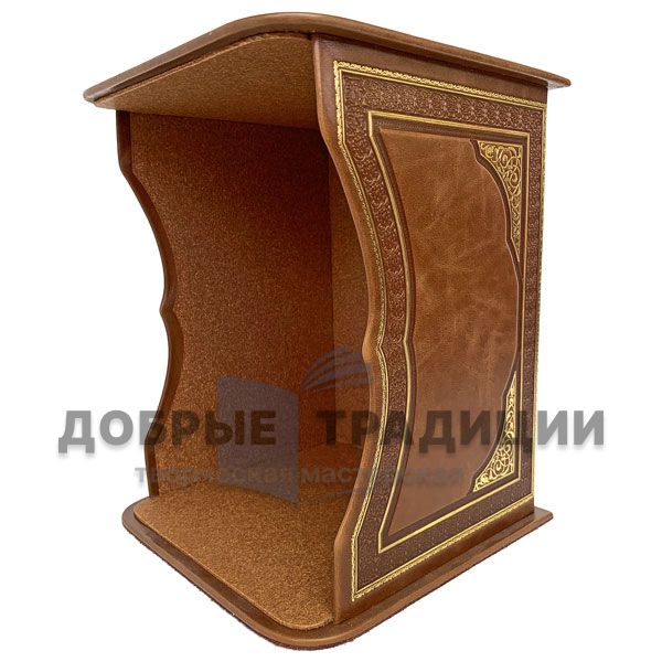 Gift box for 4 books of genuine leather (article 1005)