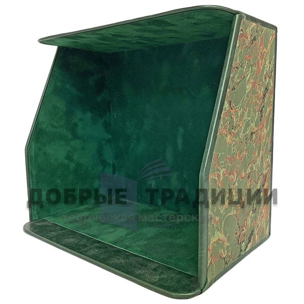 Gift box for 7 books of genuine leather and marble paper (article 1007)