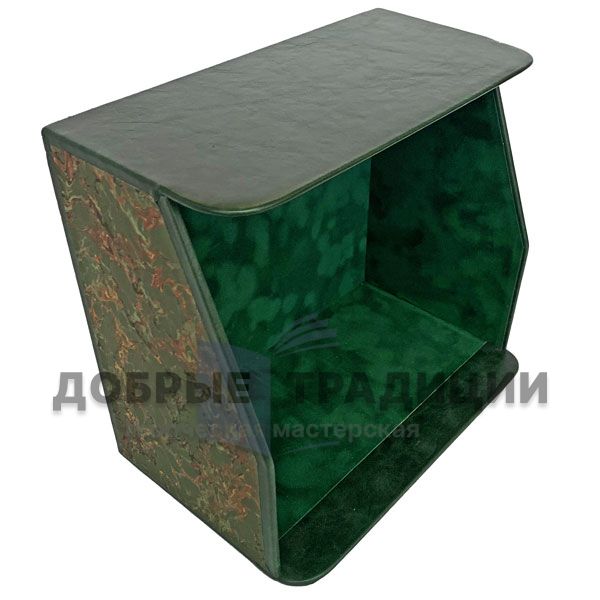 Gift box for 7 books of genuine leather and marble paper (article 1007)