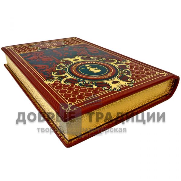 Henryk Sienkiewicz. Collected Works in 3 Volumes. Exclusive books in a leather binding