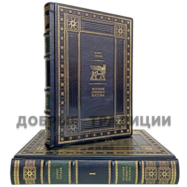 Boris Turaev - history of the Ancient East in 2 volumes. Gift books bound in leather