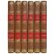 Leo Tolstoy. Collected works in 6 volumes. Gift books bound in leather.