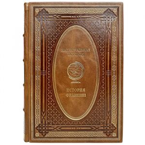 The history of France. Gift book bound in leather