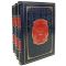 History of Japan in 2 volumes (4 books). Gift books bound in leather