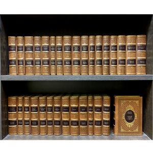 Серия книг "Библиотека всемирной литературы" 200 томов. Подарочные книги в кожаном переплёте