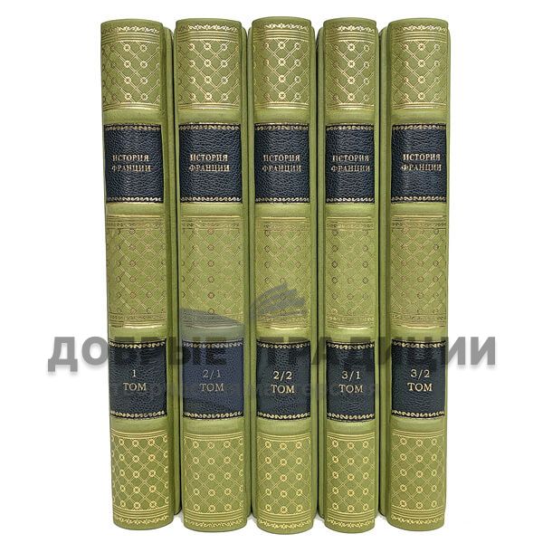 The History Of France. In 3 volumes (in 5 books). Deluxe edition