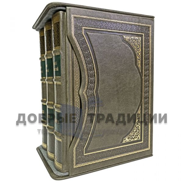 Andrzej Sapkowski - The Witcher in 3 books. Gift books bound in leather