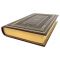 Peter Lukimson as King Solomon. A leather-bound book