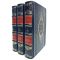 Thomas Carlyle. History of the French revolution in 3 volumes. Gift books bound in leather.