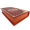Umberto Eco is the Name of the rose. Gift book bound in leather