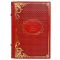 Umberto Eco is the Name of the rose. Gift book bound in leather