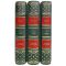 Nikolai Gogol. Collected works in 3 volumes. Gift books bound in leather
