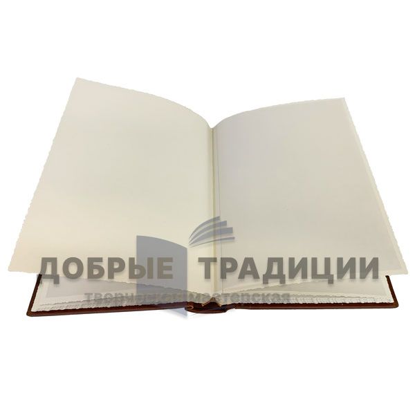 Handmade photo album from genuine leather (330х256мм) 