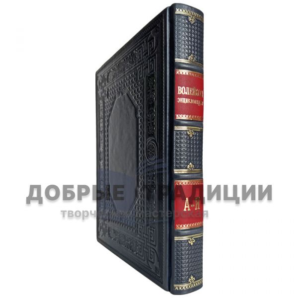 Volleyball. Encyclopedia. Gift book bound in genuine leather