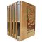 Ferdinand Ossendowski. Collected Works in 5 Volumes. Leather-bound gift books