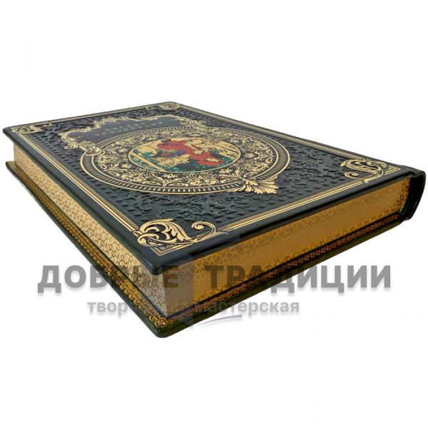 Английские сказки. Подарочная книга в кожаном переплете