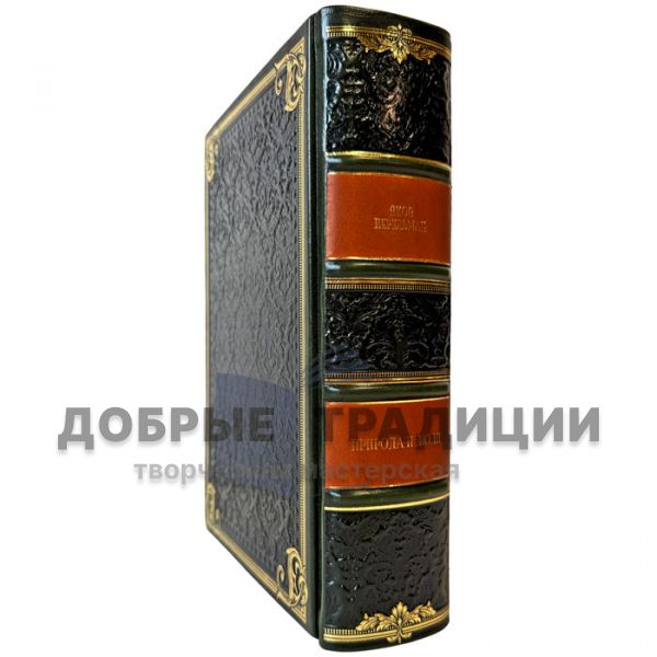 Яков Перельман - Природа и люди. Подарочная книга в кожаном переплете