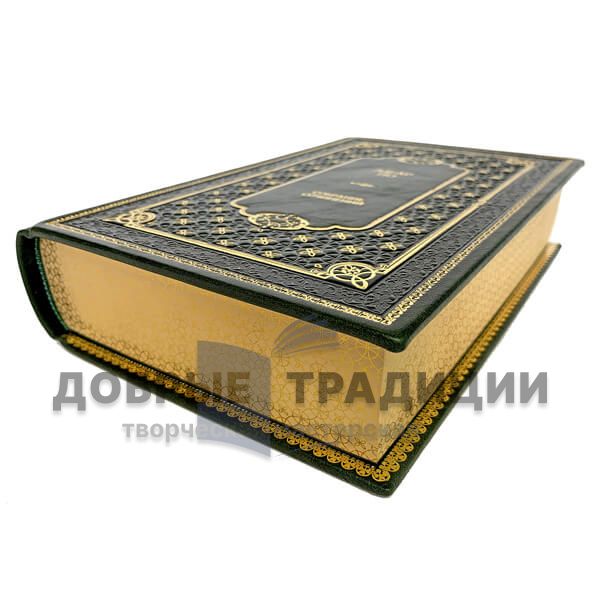 Edgar Allan PoE. Complete works in one volume. Gift book bound in leather.