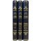 Jack London. Collected works in 3 volumes. Leather-bound gift books