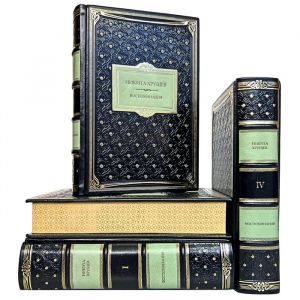 Nikita Khrushchev - Memoirs in 4 volumes. Gift books bound in leather